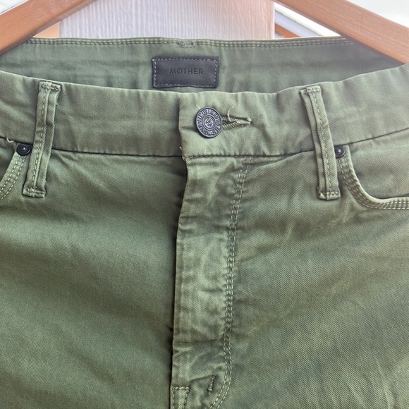 MOTHER Denim The Looker Killing Fatigue w. Red Stripe Skinny Jeans womens 30 - Picture 11 of 17